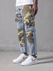 NODP Not Exactly Camo Jeans