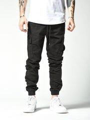 NODP Black Cargo Pants
