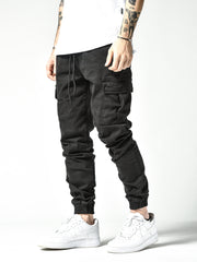 NODP Black Cargo Pants