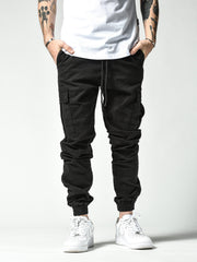 NODP Black Cargo Pants