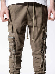 NODP Khaki Swish Cargo Pants