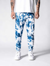 NODP Bleached on Blue Sweatpants