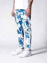 NODP Bleached on Blue Sweatpants