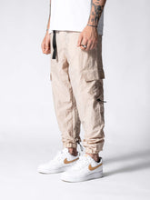 NODP Beige Parachute Cargos