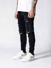 NODP Random Black Jeans