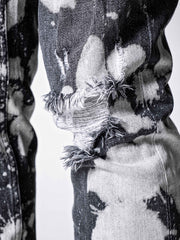 NODP Bleached on Black Jeans