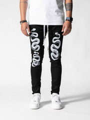 NODP Black Snakes Pants