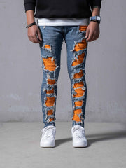 NODP Orange Attack Denim