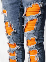 NODP Orange Attack Denim