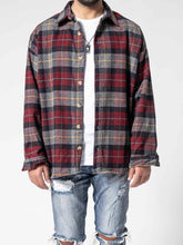NODP Red & Grey Flannels