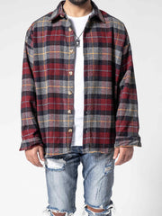 NODP Red & Grey Flannels