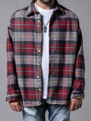 NODP Red & Grey Flannels