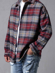 NODP Red & Grey Flannels