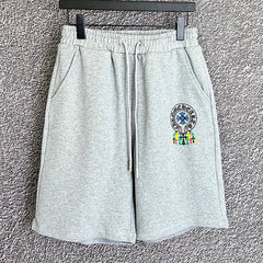 Chrome Hearts Sanskrit Alphabet Embroidery Short