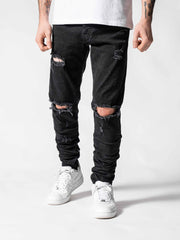NODP Black Mono Essential Jeans