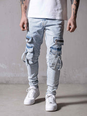 NODP Pockets Cargo Jeans