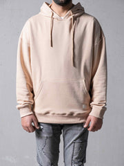 NODP Beige Oversize Hoodie
