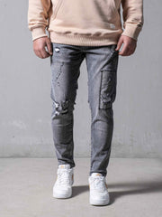 NODP Gashed Jeans