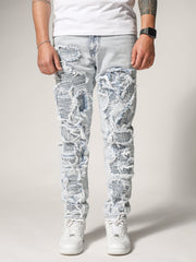NODP Stitch Denim Jeans