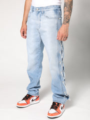 NODP Laces Denim Pants