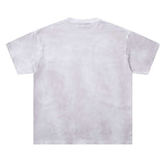 Dog Pattern Rhinestone Tee