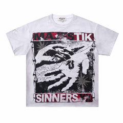 Hand Rhinestone Tee