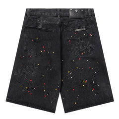 Chrome Hearts Denim Shorts
