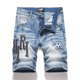 Logo Denim Shorts #2011