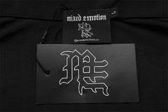 “ME” Rhinestone Zip Up Shirt Tee