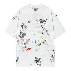 Gallery Dept Splatter Paint Printed T-Shirt