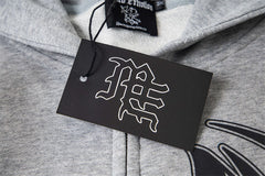 MIXED EMOTION Grey ‘Faded’ Hoodie