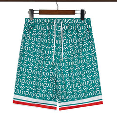 Casablanca Multi Color Printed Short #346