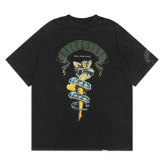 REPRESENT Snake T Shirt Oversize