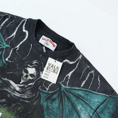Dark Reaper Wings Pattern T-shirt #V2918
