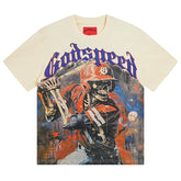 Godspeed Skeletons Baseball Player T-Shirts #3017