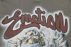 “Rhinestone” Cropped Tee