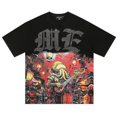 “Octopus” Rhinestone Tee