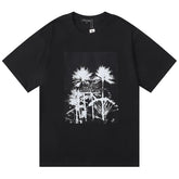 Coconut Tree Pattern Print T-Shirt