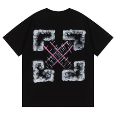 Off White Logo Pattern Printed T-Shirt