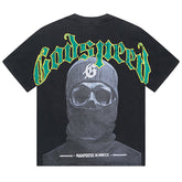 Godspeed Skeletons Masked Man T-Shirts #1020