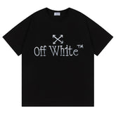 Off White Logo Pattern Printed T-Shirt