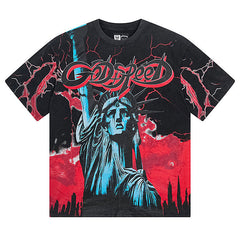 Godspeed Statue Of Liberty T-shirt
