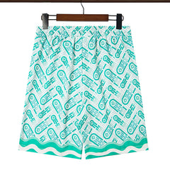 Casablanca Multi Color Printed Short #367