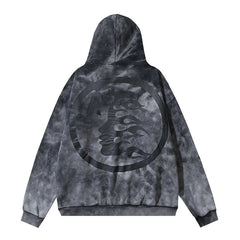 Hellstar Meteor Pattern Printed Hoodie