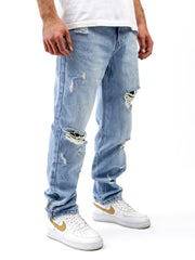 NODP Blue Ripped Jeans