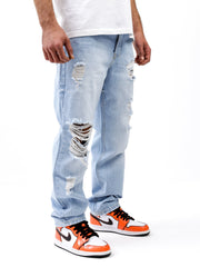 NODP Kneeout Blue Denim Jeans