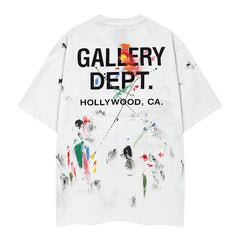 Gallery Dept Splatter Paint Printed T-Shirt