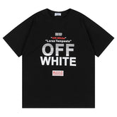 Off White Logo Pattern Printed T-Shirt