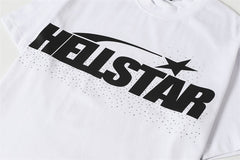 Classic Lettering Rhinestone T-Shirt