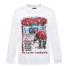 Studios Designer Graphic Print Long Sleeve Tee